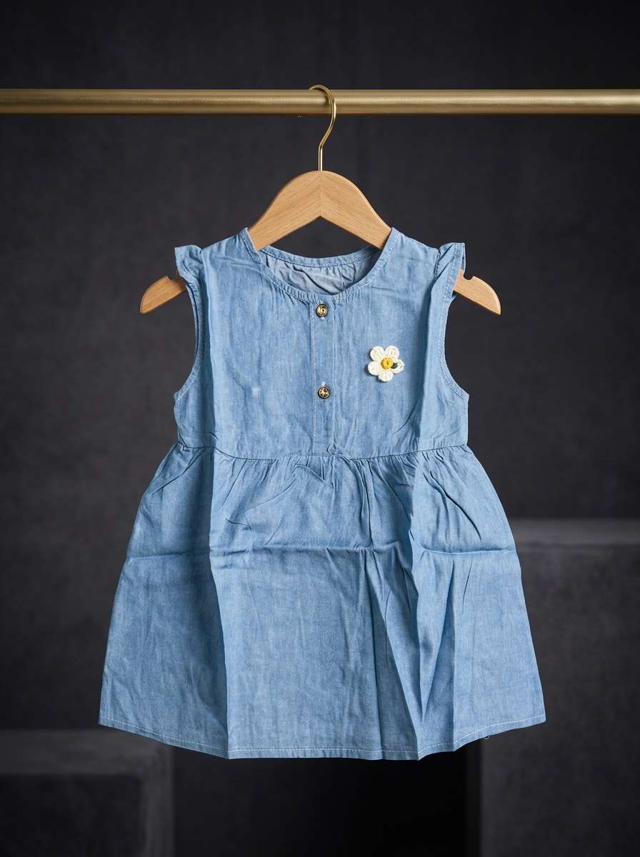 Exclusive Single Set Denim Frock