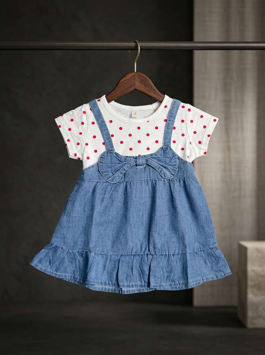 Exclusive Denim Double Set for Girls