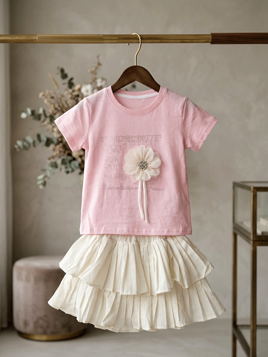 Casual Skirt Set