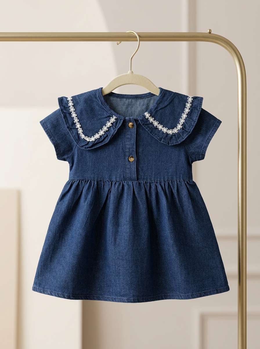 Exclusive Single Set Denim Frock