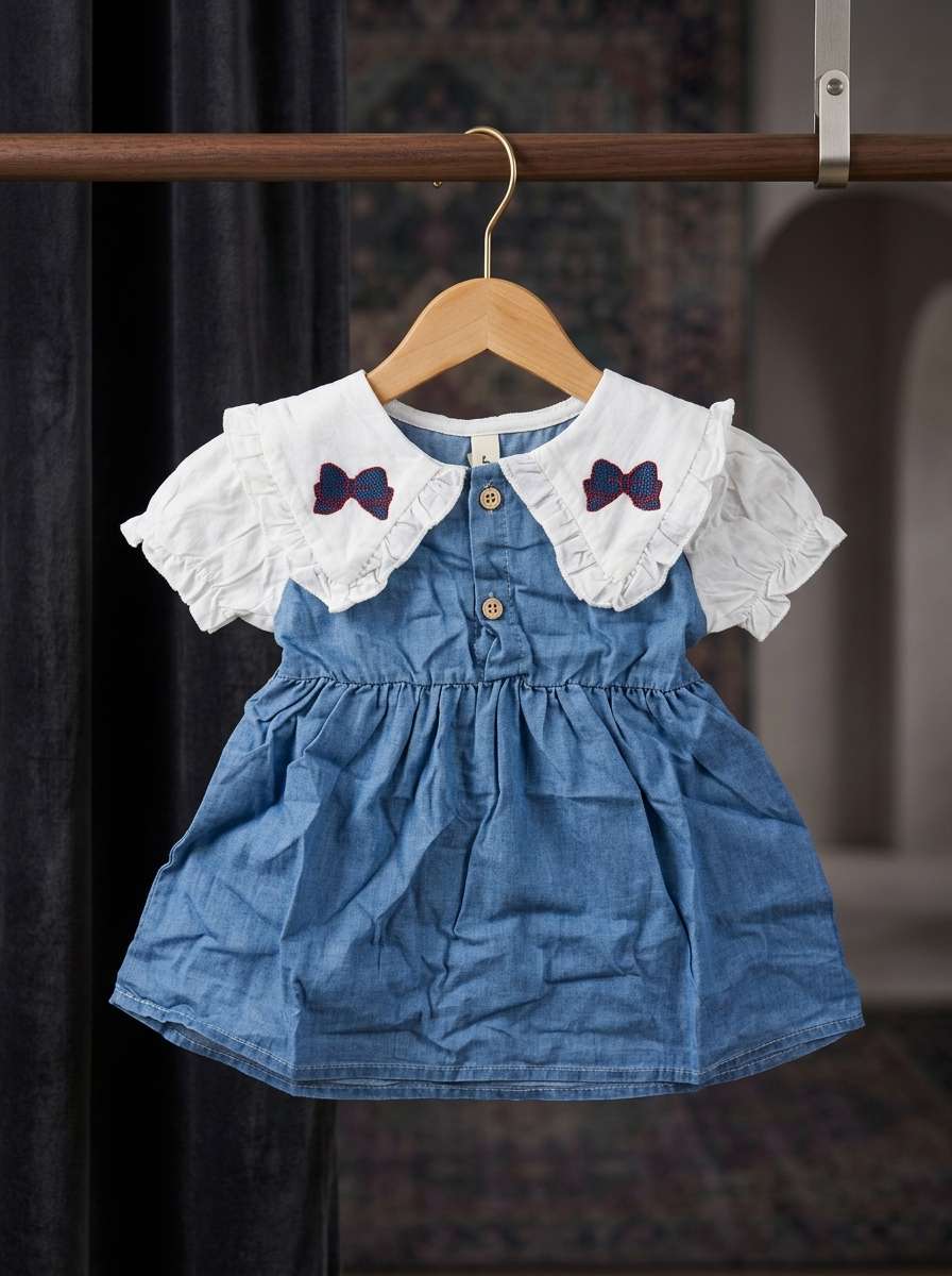 Exclusive Single Set Denim Frock